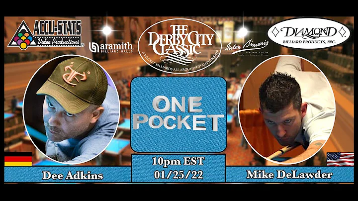 KILLER ONE-POCKET: Mike DELAWDER vs Dee ADKINS - 2...