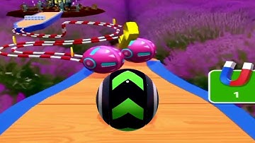 Sky rolling ball 3d || Level 261 - 265 speedrun gameplay #skyball3d #goingballs #goingballsgameplay
