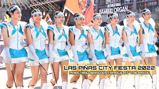 LAS PIÑAS CITY FIESTA 2022  MARCHING BAND ENTRANCE AT THE PATIO