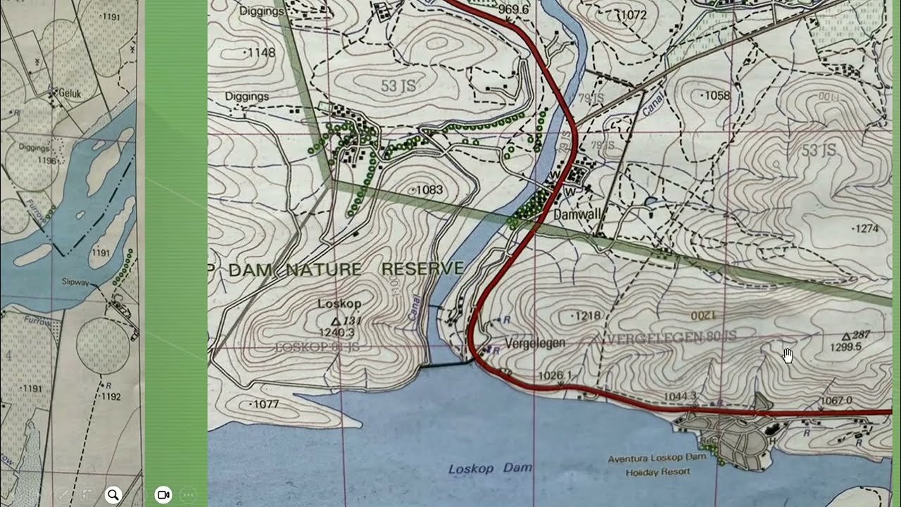Geography mapwork: Map interpretation and application| Contour lines| River direction | gradient|