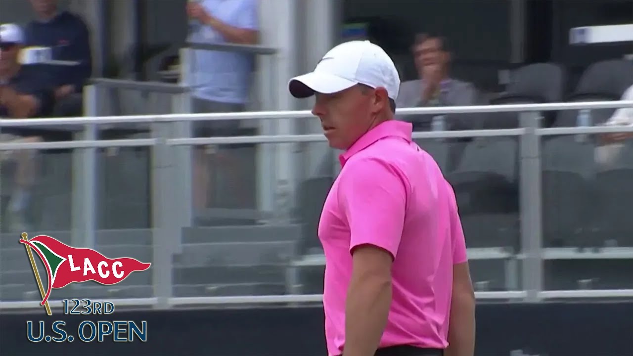 Rory McIlroy makes unreal birdie at Hole 12 in Round 2 | U.S. Open ...