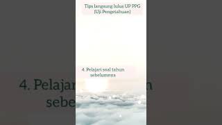 Tips Langsung Lulus Up Ppg tips lulusup upppg