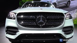 2020 Mercedes Benz GLS 580 4Matic - Exterior Interior Walkaround - Debut 2019 New York Auto Show