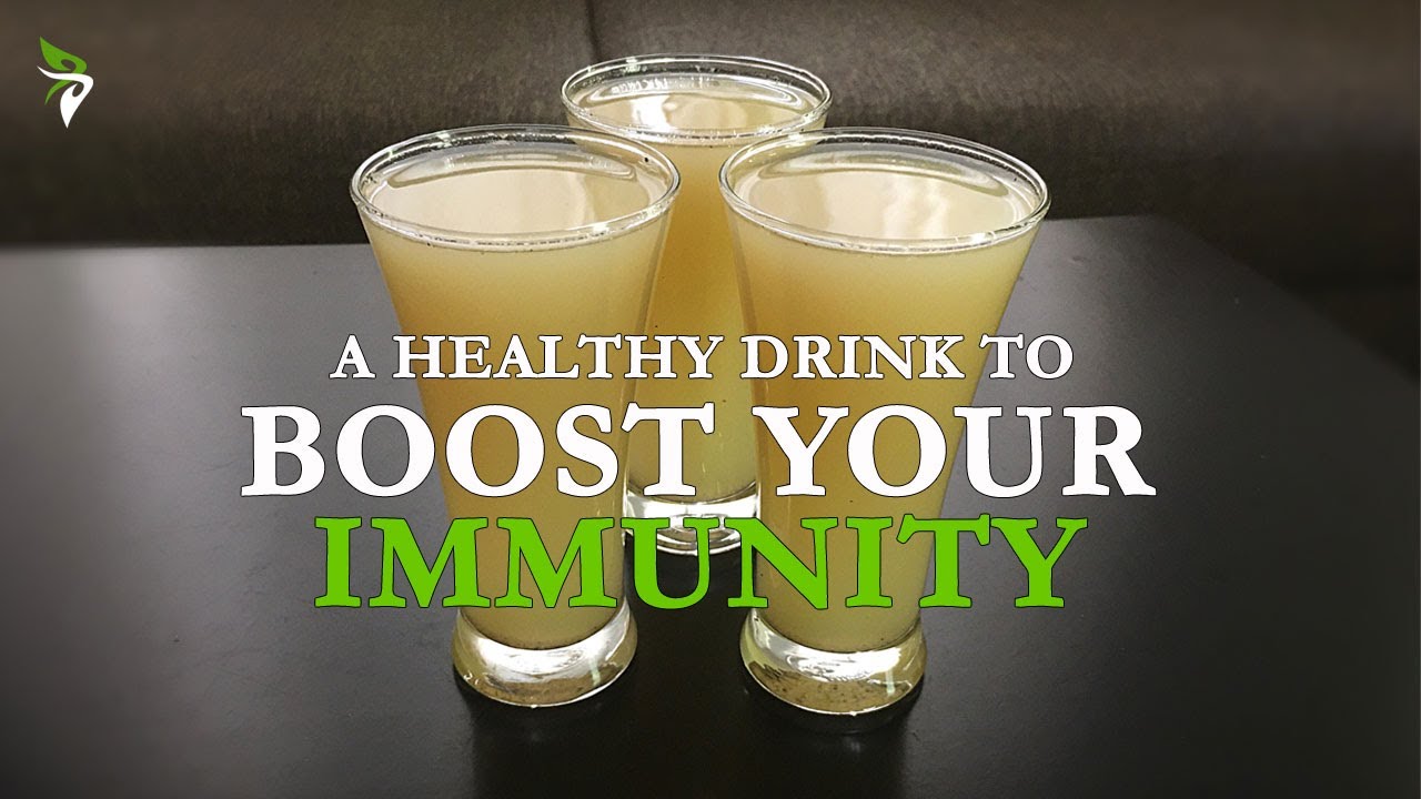 Gooseberry ginger detox health drink