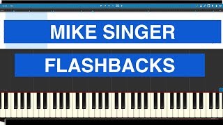 Mike Singer Flashbacks Piano Tutorial Instrumental Cover