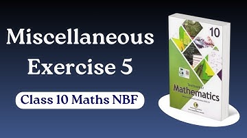 Class 10 Maths Miscellaneous Exercise 5 New book - NBF - Algebraic Fractions - Review exercise 5