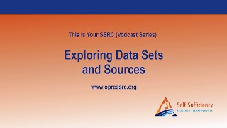 Exploring Data Sets and Sources
