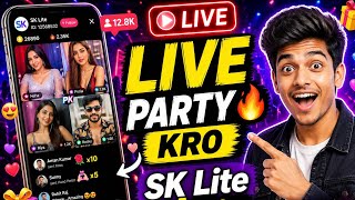 SK Lite Live Party Karo App Kaise Use kare !! How To Use SK Lite App  screenshot 5
