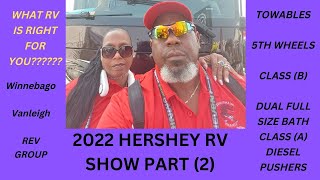 2022 HERSHEY RV SHOW PART (2) TOWABLE, FIFTHWHEELS, TOYHAULERS, CLASS (B), DUAL FULL BATH CLASS (A) by Redjaguar100 Travels 156 views 1 year ago 28 minutes