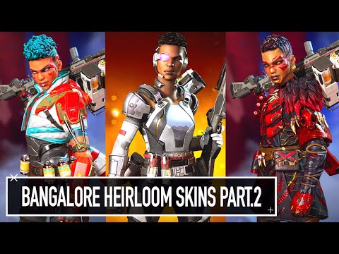 Bangalore's Heirloom Skins Apex Legends Pt3