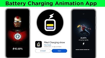 Pika! Charging show App kaise use kare | how to change phone battery charging animation