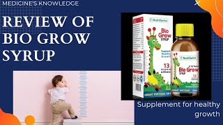 Review of Nutrifactor Bio Grow syrup || Supplement for healthy growthقد بڑھانے کا طریقہ