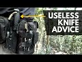 The best survival knife is the one you have on you