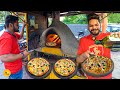 Noida 5 Star Master Chef Selling Gufa Wala Desi Chulha Pizza On Streets Rs 250/- l Noida Street Food
