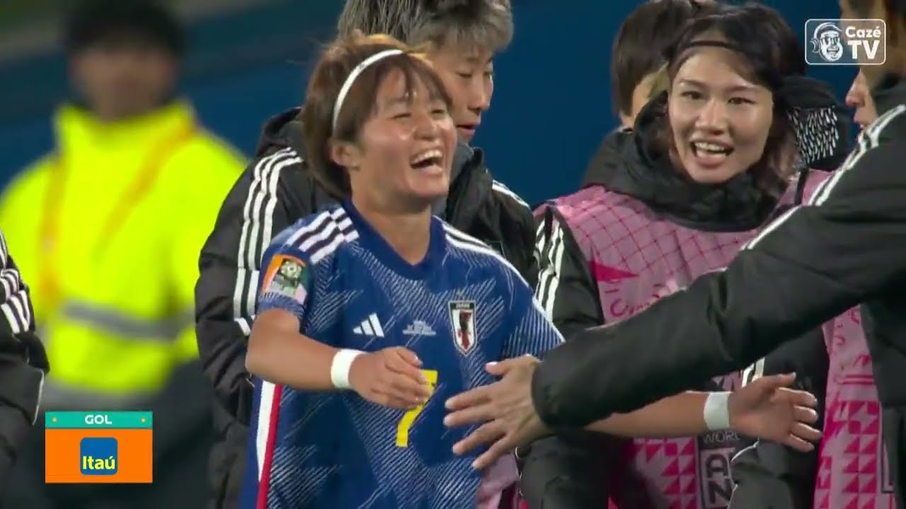 GOOOOOOL DO JAPÃO! MIYAZAWA CHEGA BATENDO DE PRIMEIRA E FAZ 1 X 0 PARA AS JAPONESAS!