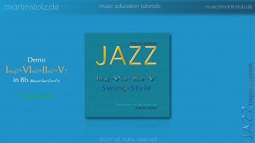 Imaj7-VIm7-IIm7-V7 Swing Play-Along in Bb Demo