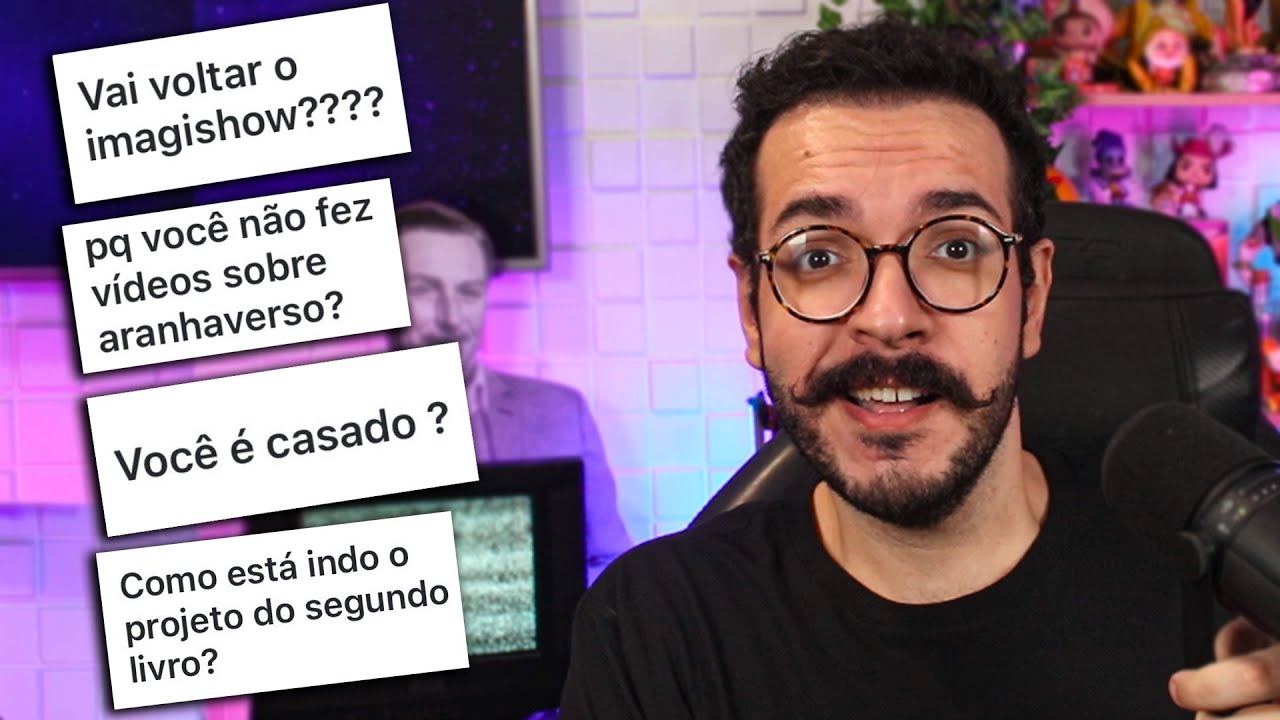 Parei com o imagishow? Moro com meu filho? Desisti do livro? - IMAGINAGO RESPONDE