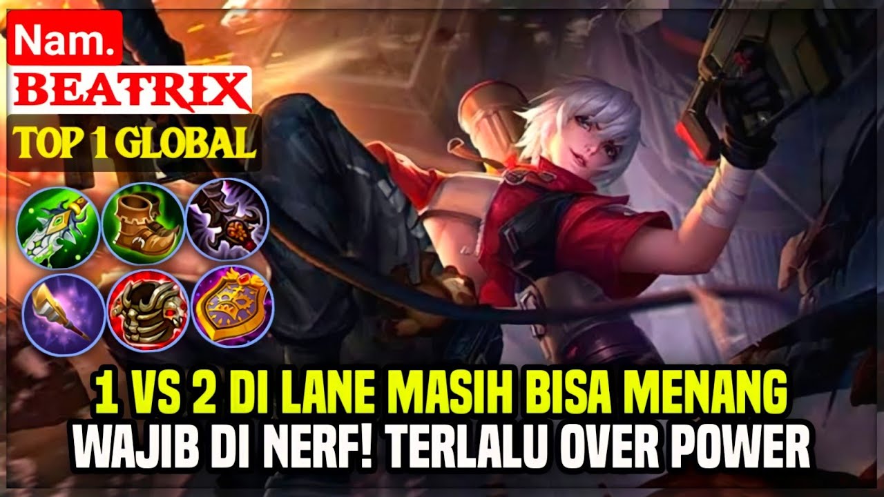 Top 1 Global Beatrix Gameplay - Mobile Legends Bang Bang