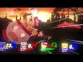 Super Smash Bros Wii U T.20 & Peach, Battlefield 3/8