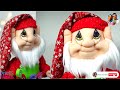 Como hacer con lana, barbas, cejas y bigotes para Santa, duendes y Gnomos