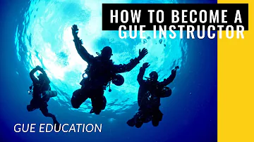 How to become a GUE Diving Instructor