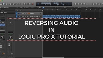 How To Reverse Audio in Logic Pro X Tutorial