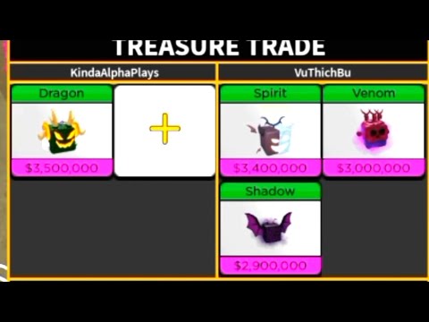 trading dough dragon and shadow for perm fruits or offers : r