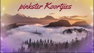 Pinkster Koortjies-hy plaas my voete op n ewige rots-Jesus My heiland-dogterkie staan op