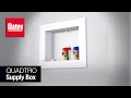 Oatey Quadtro Washing Machine Outlet Box