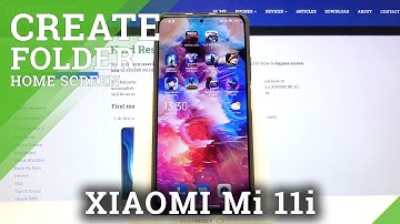 How to Create Folder on Home Screen in XIAOMI Mi 11i – Add Folder to Home Screen