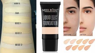 Missrose foundation under Rs 500 | woman high beauty