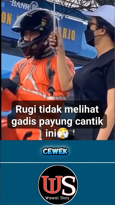 Momen Kocak Pembalap salting sama gadis payung #ngakak #unikmenarik #kelakuanrandom