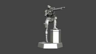 Deadeye, 3D Render for Cyntopia