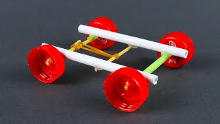 How To Make a Mini Paper Rubber Band Car by Mr. Cemo 65,219 views 1 year ago 3 minutes, 26 seconds