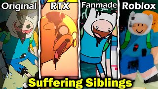 Suffering Siblings: Original VS RTX VS Fanmade VS Roblox - Friday Night Funkin'