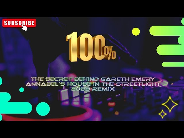 The Secret Behind Gareth Emery Annabel's House in the Streetlight Remix class=
