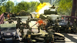 ALLIED BRIDGE BATTLE in RTS-FPS HYBRID | Gates of Hell