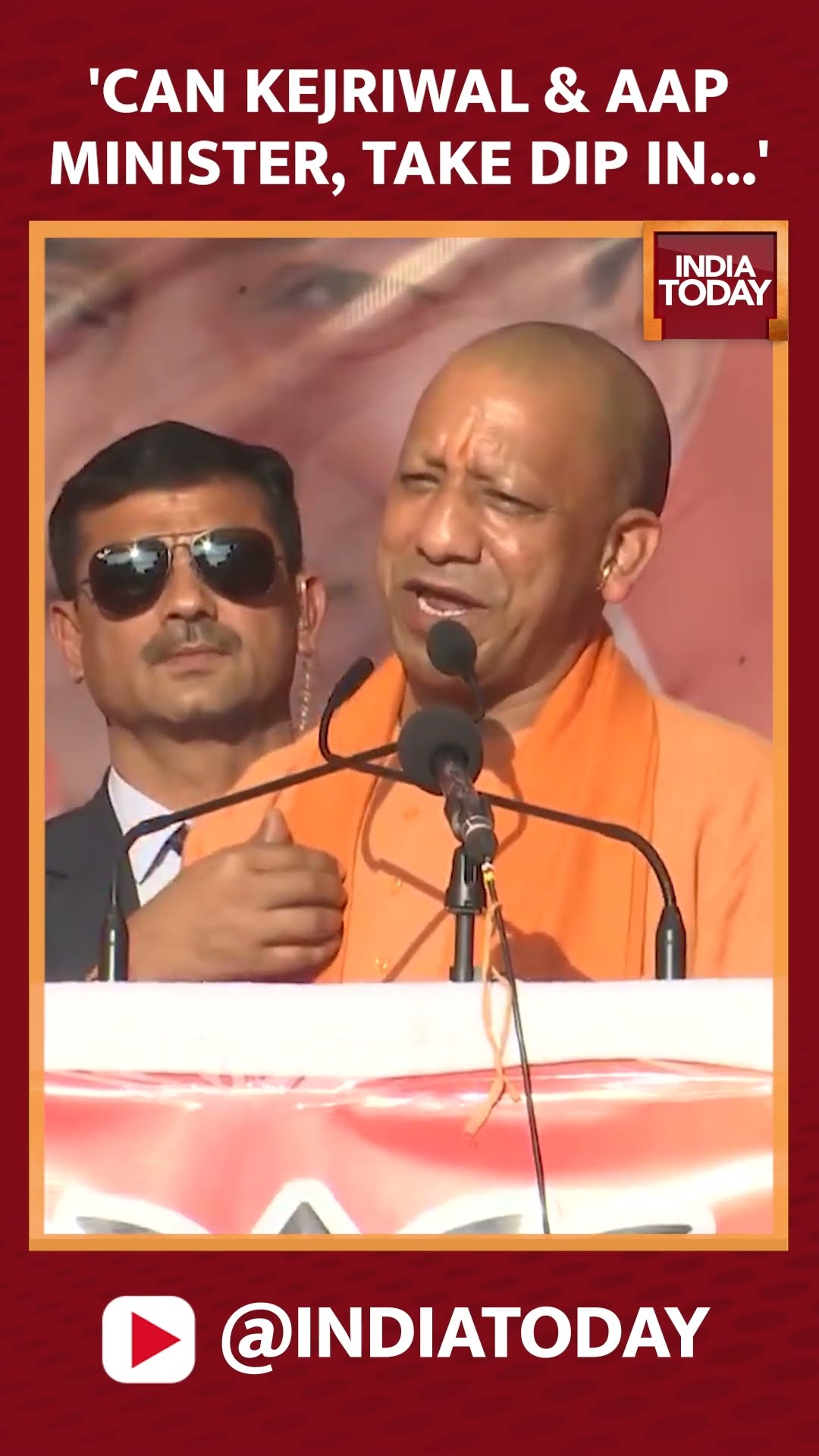UP CM Yogi Adityanath Slams Arvind Kejriwal | Delhi Assembly Elections
