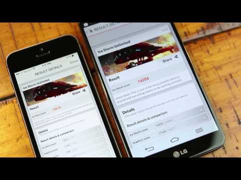 Apple iPhone 5s vs LG G2 Speed Test! HD