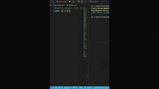 how to convert list into tuple python coding