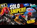 Intenté ganar SOLO con SNIPER… 😱 | | Blood Strike