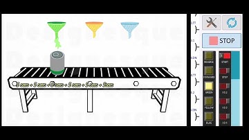 CONVEYOR BELT SYSTEM USING PLC LADDER SIMULATOR (Tutorial)