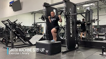 Smith Machine Step-Up