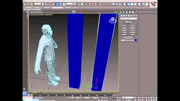 Setting up grid size in 3DS Max for mesh creation.