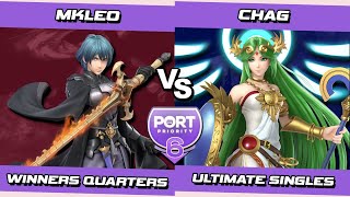 Port 6 Winners Quarters - MkLeo (Byleth) Vs. Chag (Palutena) SSBU Ultimate Tournament