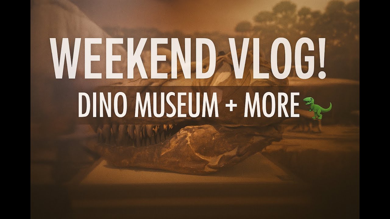 "My Chill But Chaotic Weekend 🫣 | Soccer, Shopping & Dino Museum 🦖✨ Ep. 8"