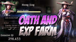 The BEST Way To Farm OATH For Hong Jing &amp; TONS Of EXP In Wo Long Fallen Dynasty