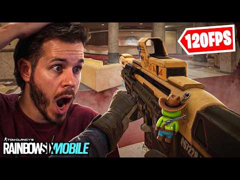¡Rainbow Six Mobile, la experiencia de juego ha cambiado por completo con la actualización de 120 FPS!