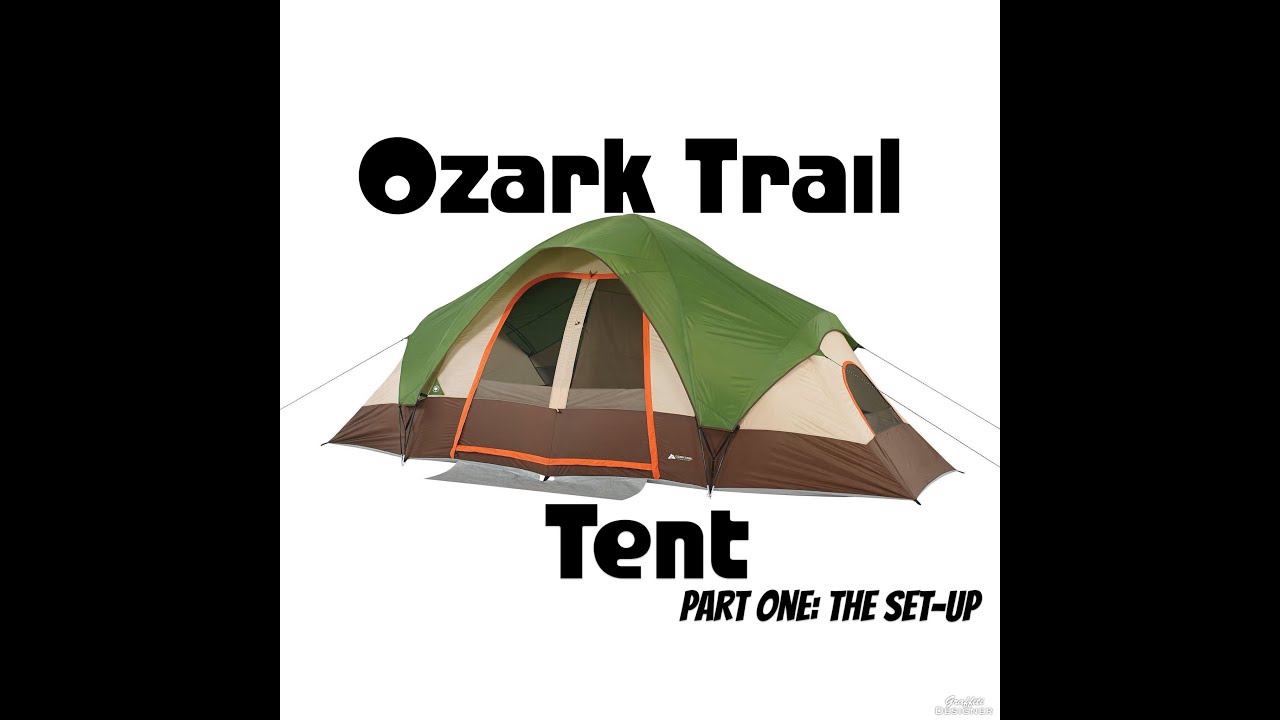 Walmart Ozark Trail 8 person tent set-up: My tent fell over! Edition Pt. 1
