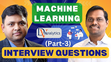 Machine Learning Interview Questions | Part 3 | Venkat Reddy AI Classes